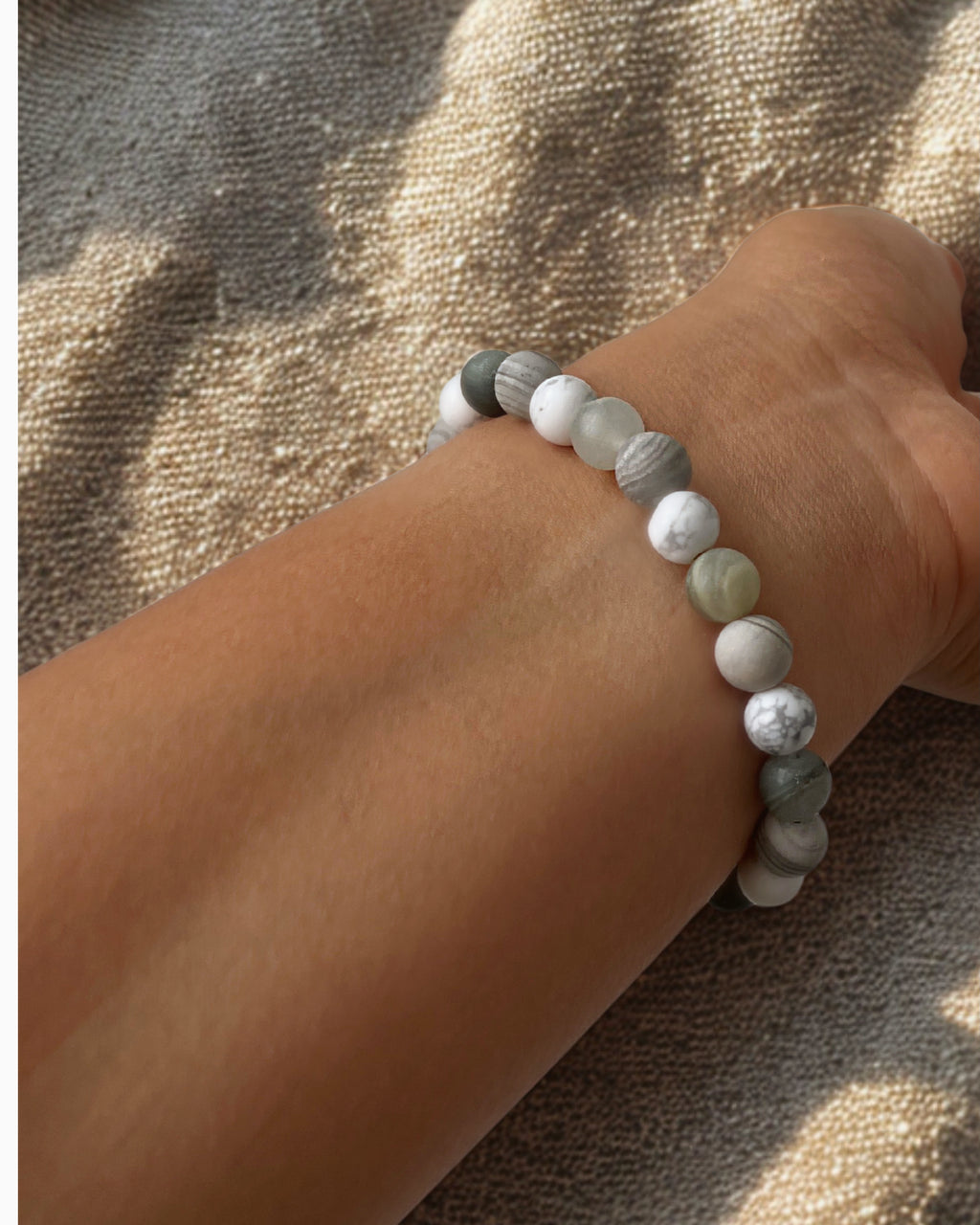 Peace Like a River - Stone Bracelet